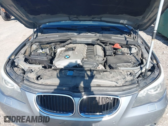 2006 BMW 5 Series 530xi with VIN WBANN73576CN00345, listed as a IAAI auction lot 39526044 with 158,525 mi miles and . Bid and sale history available at carsss.com. Image 10.
