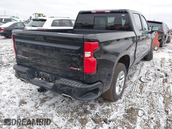 2022 Chevrolet Silverado 1500 RST with VIN 3GCUDEED4NG509669, listed as a IAAI auction lot 41240238 with 58,957 mi miles and . Bid and sale history available at DreamBid. Image 4.