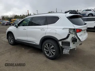 2019 Hyundai Santa Fe SEL Plus with VIN 5NMS3CAD9KH015604, listed as a Copart auction lot 49282545 with 102,546 mi miles and Salvage Title. Bid and sale history available at carsss.com. Image 2.