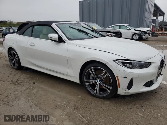 2024 BMW 4 Series 430i with VIN WBA23AT05RCN97995, listed as a Copart auction lot 89246165 with 14,463 mi miles and Salvage title. Bid and sale history available at DreamBid. Image 4.