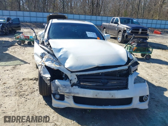 2013 Infiniti M37 with VIN JN1BY1AP6DM510938, listed as a IAAI auction lot 41239747 with Not Provided miles. Bid and sale history available at carsss.com. Image 6.