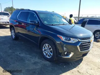 2020 Chevrolet Traverse LT Leather with VIN 1GNEVHKW0LJ230683, listed as a IAAI auction lot 41578045 with 112,847 mi miles. Bid and sale history available at carsss.com. Image 1.
