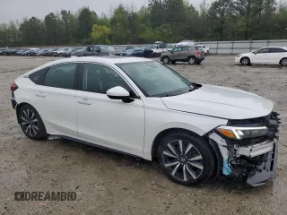 2024 Honda Civic EX-L z VIN 19XFL1H7XRE012055, wystawiony jako Copart lot #52017955 z przebiegiem 14 459 mil mil oraz Szkoda całkowita • Salvage title. Historia ofert i sprzedaży dostępna na DreamBid. Obrazek 4.