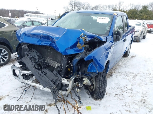 2018 Ford F-150 XL with VIN 1FTEX1CB3JFB23293, listed as a IAAI auction lot 41619965 with 53,655 mi miles and . Bid and sale history available at DreamBid. Image 6.