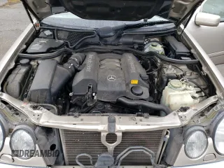 1999 Mercedes-Benz E-Class with VIN WDBJF82H2XX015586, listed as a Copart auction lot 44465455 with 76,890 mi miles and Salvage Title. Bid and sale history available at carsss.com. Image 11.