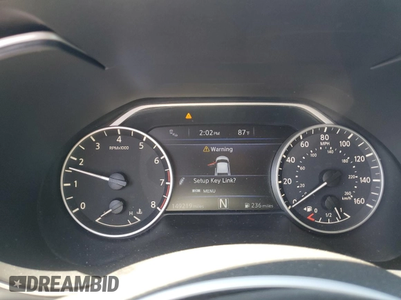 2016 Nissan Maxima SL with VIN 1N4AA6AP2GC390257, listed as a Copart auction lot 60289225 with 149,219 mi miles and Salvage title. Bid and sale history available at DreamBid. Image 9.