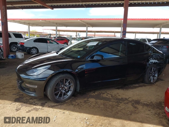 2022 Tesla Model 3 Long Range with VIN 5YJ3E1EB3NF257077, listed as a IAAI auction lot 42086629 with Not Provided miles and . Bid and sale history available at DreamBid. Image 13.