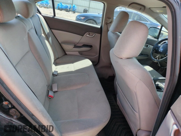 2012 Honda Civic LX with VIN 2HGFB2F56CH610716, listed as a Copart auction lot 54409635 with 222,665 mi miles and Salvage Title. Bid and sale history available at DreamBid. Image 10.