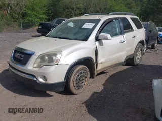 2009 GMC Acadia SLT1 with VIN 1GKER23DX9J116565, listed as a IAAI auction lot 41962504 with 252,042 mi miles. Bid and sale history available at carsss.com. Image 2.