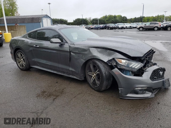 2016 Ford Mustang EcoBoost with VIN 1FA6P8TH6G5307665, listed as a Copart auction lot 55615395 with 177,127 mi miles and Salvage Title. Bid and sale history available at DreamBid. Image 4.