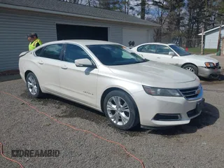 2014 Chevrolet Impala LT with VIN 1G1125S33EU101464, listed as a IAAI auction lot 41863521 with 215,270 mi miles and . Bid and sale history available at DreamBid. Image 1.