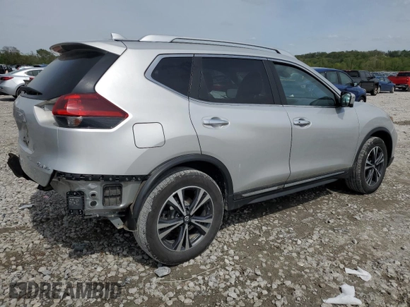 2018 Nissan Rogue SV z VIN JN8AT2MV6JW318673, wystawiony jako Copart lot #53471765 z przebiegiem 157 194 mil mil oraz Szkoda całkowita • Salvage title. Historia ofert i sprzedaży dostępna na DreamBid. Obrazek 3.