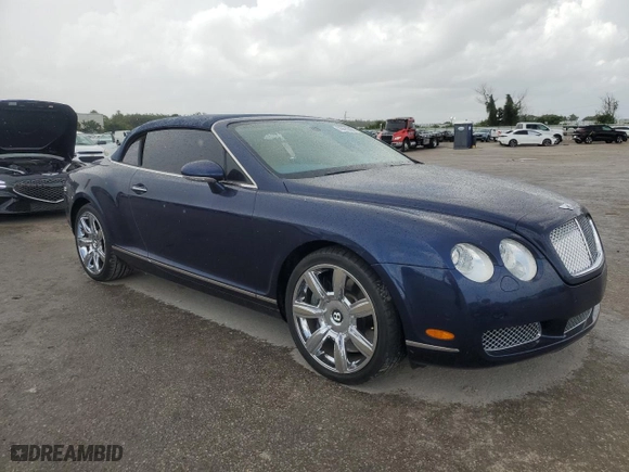 2008 Bentley Continental GT with VIN SCBDR33W08C056249, listed as a Copart auction lot 70410434 with 26,881 mi miles and Salvage Title. Bid and sale history available at carsss.com. Image 4.