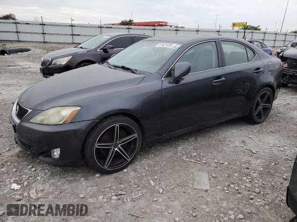2008 Lexus IS 250 z VIN JTHBK262185053102, wystawiony jako Copart lot #57521455 z przebiegiem 124 304 mil mil oraz Tytuł czysty. Historia ofert i sprzedaży dostępna na DreamBid. Obrazek 1.