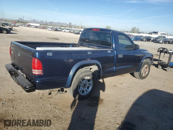 2003 Dodge Dakota with VIN 1D7FL16X93S146486, listed as a Copart auction lot 85340554 with 195,260 mi miles and Clean Title. Bid and sale history available at carsss.com. Image 3.