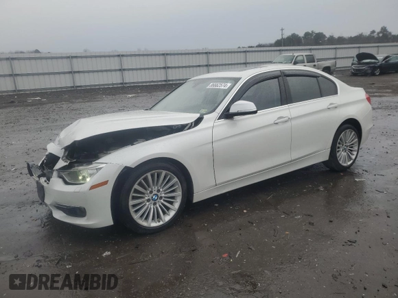 2013 BMW 3 Series 328i xDrive with VIN WBA3B3G58DNR80139, listed as a Copart auction lot 86662574 with 124,966 mi miles and Salvage Title. Bid and sale history available at carsss.com. Image 1.