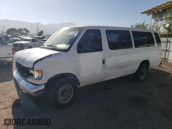 2007 Ford Econoline Passenger XL with VIN 1FBSS31L77DB12766, listed as a Copart auction lot 72954844 with 149,562 mi miles and Salvage title. Bid and sale history available at DreamBid. Image 1.