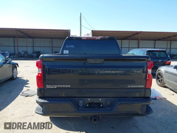2022 Chevrolet Silverado 1500 Custom with VIN 1GCPABEK7NZ584501, listed as a IAAI auction lot 41623186 with 36,007 mi miles and . Bid and sale history available at DreamBid. Image 16.