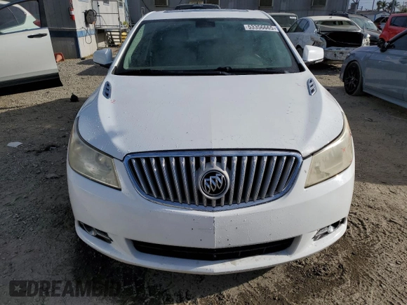 2012 Buick LaCrosse Leather with VIN 1G4GC5ERXCF285118, listed as a Copart auction lot 53356665 with 126,724 mi miles and Salvage title. Bid and sale history available at DreamBid. Image 5.