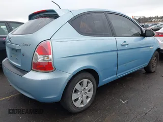 2008 Hyundai Accent GS with VIN KMHCM36C58U094977, listed as a IAAI auction lot 41495883 with 160,708 mi miles. Bid and sale history available at carsss.com. Image 4.