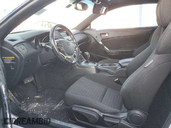 2015 Hyundai Genesis Coupe 3.8L Base with VIN KMHHT6KJXFU129332, listed as a Copart auction lot 80962994 with Not provided miles and Salvage title. Bid and sale history available at DreamBid. Image 7.