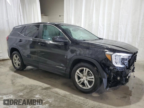 2022 GMC Terrain SLE with VIN 3GKALTEV9NL177517, listed as a Copart auction lot 61730115 with 72,439 mi miles and Clean title. Bid and sale history available at DreamBid. Image 4.