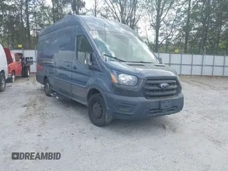 2020 Ford Transit Cargo with VIN 1FTBR3X84LKA48072, listed as a IAAI auction lot 41766524 with 41,984 mi miles. Bid and sale history available at carsss.com. Image 1.