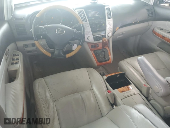 2006 Lexus RX 330 z VIN 2T2GA31UX6C046203, wystawiony jako Copart lot #59907185 z przebiegiem 251 608 mil mil oraz Szkoda całkowita • Salvage title. Historia ofert i sprzedaży dostępna na DreamBid. Obrazek 8.