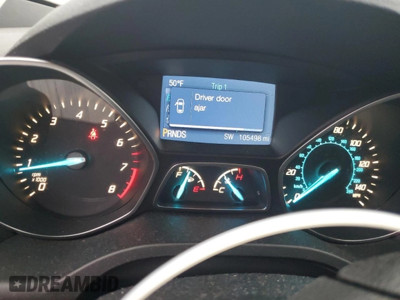 2015 Ford Escape S with VIN 1FMCU0F76FUA39517, listed as a Copart auction lot 84321024 with 105,498 mi miles and Clean Title. Bid and sale history available at DreamBid. Image 9.
