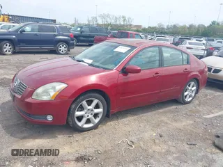 2006 Nissan Maxima 3.5 SL with VIN 1N4BA41E86C856652, listed as a IAAI auction lot 42070796 with 190,538 mi miles. Bid and sale history available at carsss.com. Image 2.