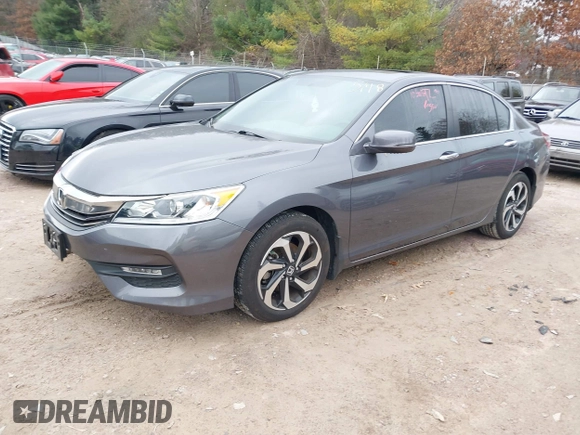 2016 Honda Accord Sedan EX with VIN 1HGCR2F71GA030357, listed as a IAAI auction lot 40885148 with 75,666 mi miles. Bid and sale history available at carsss.com. Image 2.