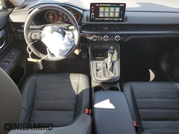 2024 Honda CR-V EX-L with VIN 7FARS3H78RE004224, listed as a Copart auction lot 45816575 with 15,195 mi miles and Salvage Title. Bid and sale history available at DreamBid. Image 8.
