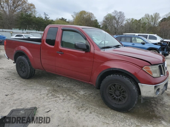 2006 Nissan Frontier SE with VIN 1N6AD06U76C466659, listed as a Copart auction lot 52045855 with 218,985 mi miles and Salvage title. Bid and sale history available at DreamBid. Image 4.