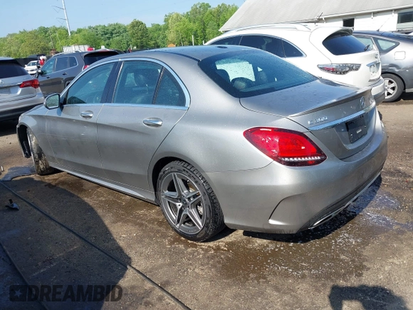 2020 Mercedes-Benz C 300 with VIN 55SWF8EB0LU329223, listed as a IAAI auction lot 42150188 with 89,260 mi miles and . Bid and sale history available at DreamBid. Image 3.