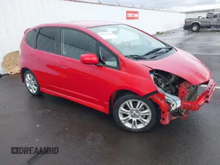2009 Honda Fit Sport w/Navi with VIN JHMGE88619S009748, listed as a IAAI auction lot 41920104 with 129,532 mi miles. Bid and sale history available at carsss.com. Image 1.