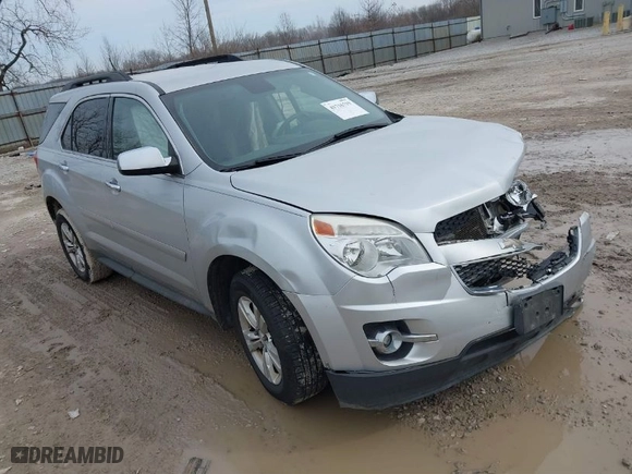 2013 Chevrolet Equinox LT with VIN 2GNALPEK4D6193823, listed as a IAAI auction lot 41716719 with 154,947 mi miles. Bid and sale history available at carsss.com. Image 1.