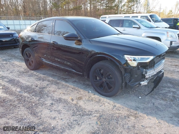 2024 Audi Q8 e-tron Sportback S line Premium Plus with VIN WA1CAAGE5RB016630, listed as a IAAI auction lot 41262693 with NaN miles. Bid and sale history available at carsss.com. Image 1.