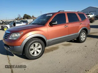 2009 Kia Borrego EX with VIN KNDJH741995027674, listed as a Copart auction lot 42526135 with 118,135 mi miles and Salvage Title. Bid and sale history available at carsss.com. Image 1.