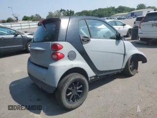 2008 Smart fortwo Pure with VIN WMEEJ31X38K134437, listed as a Copart auction lot 60507845 with Not provided miles and Salvage title. Bid and sale history available at DreamBid. Image 3.