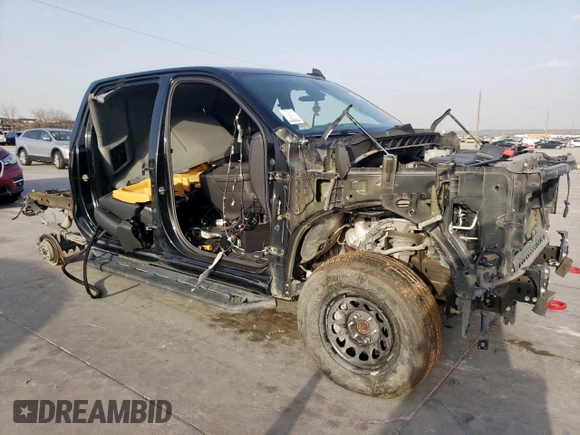 2021 Chevrolet Silverado 1500 LT Trail Boss with VIN 3GCPYFED4MG407696, listed as a Copart auction lot 48462875 with Not Provided miles and Salvage Title. Bid and sale history available at DreamBid. Image 4.
