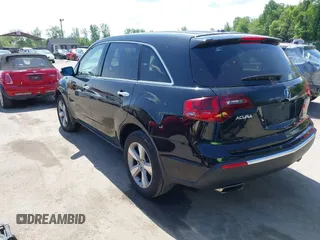 2012 Acura MDX Tech Pkg with VIN 2HNYD2H33CH549493, listed as a IAAI auction lot 42165705 with 140,315 mi miles. Bid and sale history available at carsss.com. Image 3.