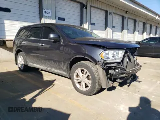 2013 Dodge Durango SXT with VIN 1C4RDJAG1DC637707, listed as a Copart auction lot 42131705 with Not Provided miles and Salvage Title. Bid and sale history available at carsss.com. Image 4.