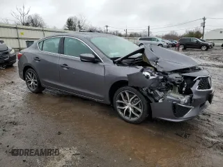 2022 Acura ILX w/Premium Package with VIN 19UDE2F77NA004794, listed as a Copart auction lot 44600853 with 9,189 mi miles. Bid and sale history available at carsss.com. Image 4.