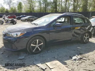 2020 Subaru Impreza Premium z VIN 4S3GTAD67L3719761, wystawiony jako Copart lot #54296665 z przebiegiem 54 328 mil mil oraz Szkoda całkowita • Salvage title. Historia ofert i sprzedaży dostępna na DreamBid. Obrazek 1.