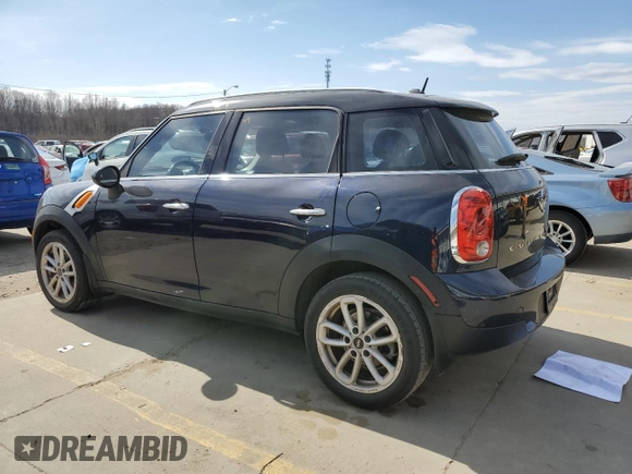 2016 MINI Countryman with VIN WMWZB3C50GWR47134, listed as a Copart auction lot 47391835 with 119,867 mi miles and Clean title. Bid and sale history available at DreamBid. Image 2.