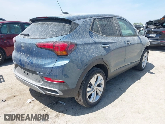 2025 Buick Encore GX Preferred with VIN KL4AMBSL6SB011629, listed as a IAAI auction lot 41876947 with 6,473 mi miles and . Bid and sale history available at DreamBid. Image 4.