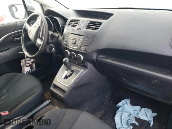 2015 Mazda 5 Touring with VIN JM1CW2CL3F0181018, listed as a Copart auction lot 80657164 with 382,062 mi miles and Salvage title. Bid and sale history available at DreamBid. Image 8.