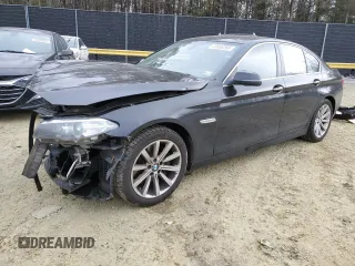 2015 BMW 5 Series 535d xDrive with VIN WBAFV3C5XFD686924, listed as a Copart auction lot 50305025 with Not provided miles and Salvage title. Bid and sale history available at DreamBid. Image 1.