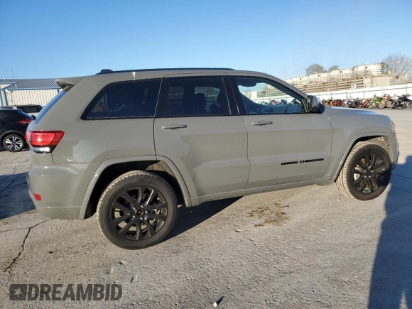 2021 Jeep Grand Cherokee z VIN 0K0655622144, wystawiony jako Copart lot #85750224 z przebiegiem 62 817 mil mil oraz Szkoda całkowita • Salvage title. Historia ofert i sprzedaży dostępna na DreamBid. Obrazek 3.