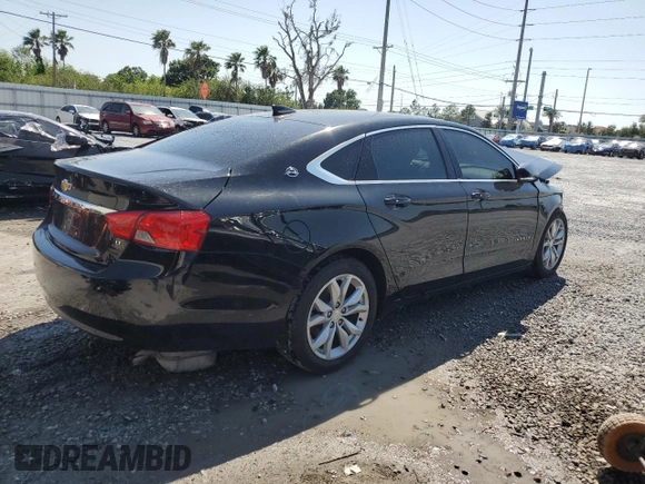 2019 Chevrolet Impala LT with VIN 2G11Z5S37K9103173, listed as a Copart auction lot 52405575 with Not Provided miles and Non Repairable. Bid and sale history available at DreamBid. Image 3.